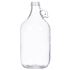 0.5 Gallon Clear Glass Handleware Jug 38-405 Neck Finish-Front View